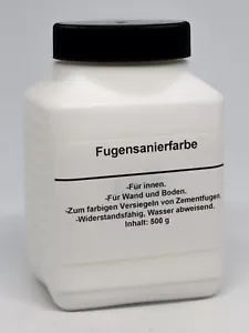 Fugensanierfarbe 500 g Fugensanierungsfarbe Fugenfarbe Fugenfrisch Fugenfärber - Bild 1 von 32
