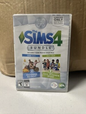 The Sims 4 Bundle (Game Pack & Stuff Pack) Brand New Sealed  - Image 1 of 2