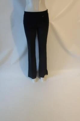 Womens Ted Baker (Leg Room) Black Pinstriped Trouser Pants 3/M * - Image 1 of 4