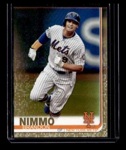 Brandon Nimmo 2019 Topps Gold #172 #/2019 - Picture 1 of 2
