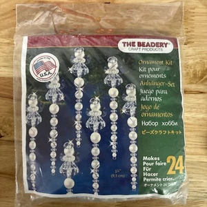 Beadery Beaded Ornament KIT ANG, Icicle Angel Makes 24 - Picture 1 of 7