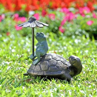 共享青蛙海龟花园雕塑钥匙盒共享 ~ SPI Home 34918 — 第 1/4 张图片