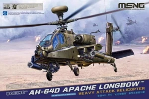 Meng Model QS004 1/35 AH-64D Apache Longbow Heavy Attack Helicopter - Picture 1 of 1