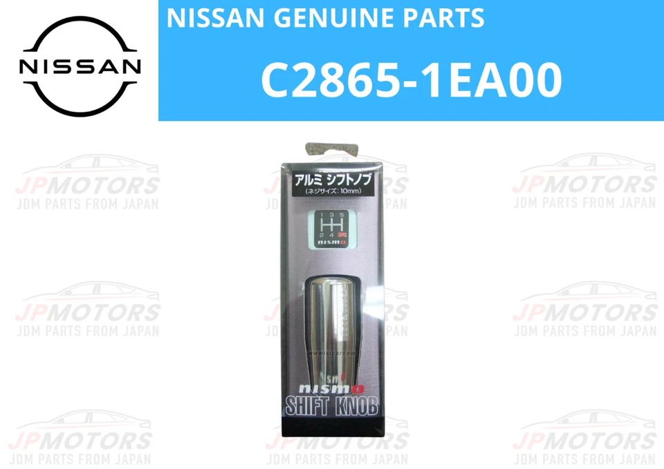 NISMO Nissan Perilla de cambio genuina Cambio de marchas Negro Aluminio anodizado C2865-1EA00 Foto 1 de 4