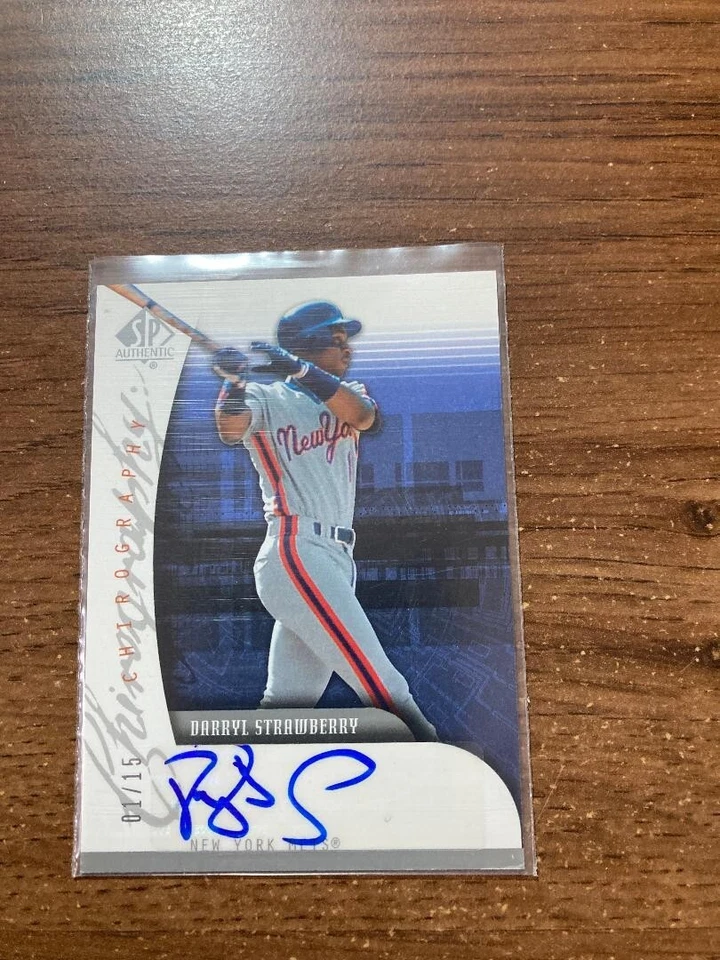 2005 SP Authentic Chirography Autograph Darryl Strawberry Mets (1/15) - Image 1 of 1