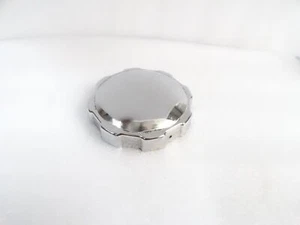 For Jawa Yezdi Motorcycle Chrome Plated Petrol Fuel Diesel Tank Filler Cap Lid - Picture 1 of 4