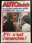 AUTO HEBDO n°218 du 5/06/1980; Acropole/ Vatanen enfin/ GP d'Espagne/ Vuilafans