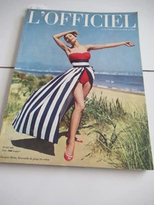 L'Officiel Juni 1959 Givenchy Hermes Dior Nina Ricci Patou BESTER PREIS AUF EBAY FAST NEUWERTIG - Bild 1 von 7