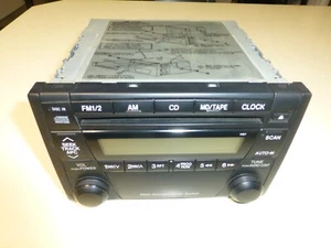 *READ* 02-05 MAZDA MX-5 MIATA 2-DIN CD RADIO, OEM, NON-BOSE - Picture 1 of 8