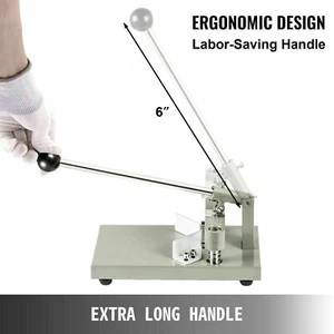 New Style All Metal Heavy Duty Corner Rounder Punch Cutter + 2 Blades R6/R10 US - Picture 1 of 12
