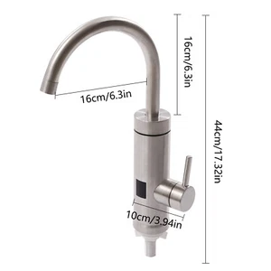 3000W Elektrische Wasserhahn Armatur Mit Durchlauferhitzer Armatur Mischbatterie - Bild 1 von 11