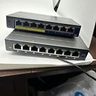 2 Netgear Prosafe Plus 8 Port Gigabit Switch Gs108e  - Charger Only For One