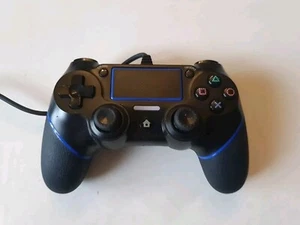 PS4 Wired Controller - Black And Blue - Bild 1 von 3