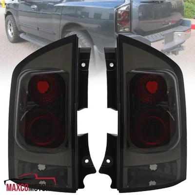 Smoke Tail Lights Fits 2005-2015 Armada Signal Brake Lamps Left+Right 05-15 - Image 1 of 4