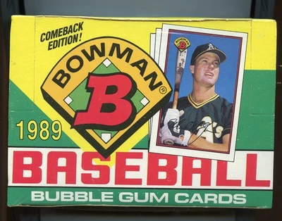 1989 年 Bowman 棒球蜡盒原厂密封 Ken Griffey Jr 新秀 RC 名人堂 — 第 1/2 张图片