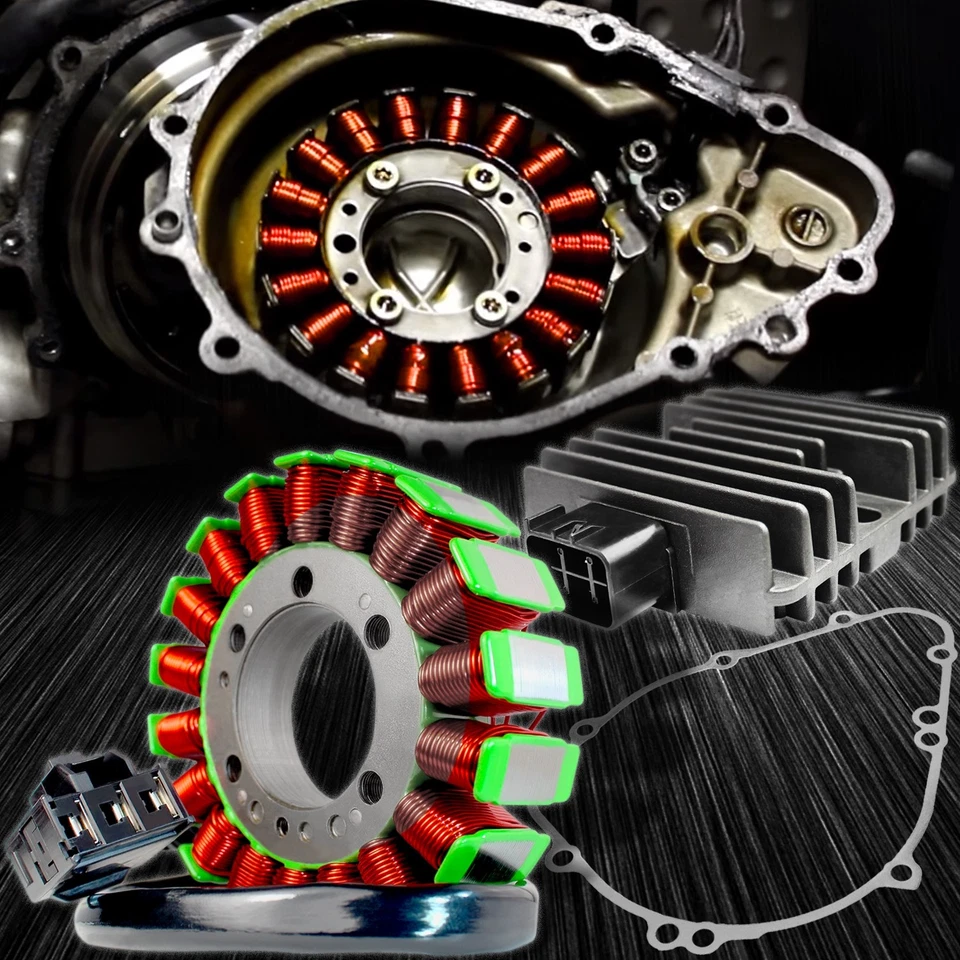 Estator magnético eMUSA OE + rectificador de voltaje + conjunto de juntas. Ninja 1000/Z1000 11-16 Foto 1 de 4