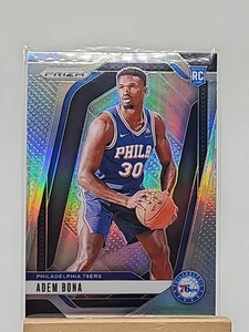 2024-25 Panini Prizm Adem Bona RC Silver Prizm 76ers - Picture 1 of 2