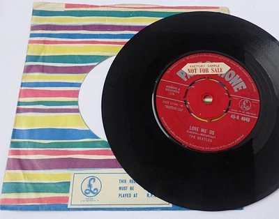The Beatles LOVE ME DO 1st UK  1/G  1/G promo - Image 1 of 4