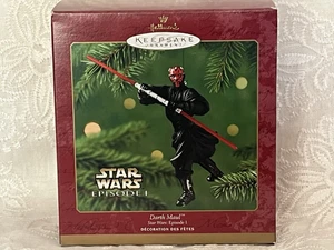 Collectors Darth Maul STAR WARS Episode I Hallmark Keepsake Ornament NEW IN BOX - Picture 1 of 2