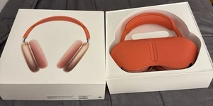 Apple AirPods Max OEM - Pink Lightning Connector 1st Gen w Extras - Photo 1 sur 7