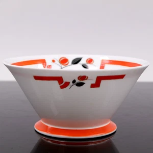 Shelley Bone China Vogue Sugar Bowl Flying J Pattern 11739 L14cm Circa 1931 - Picture 1 of 10