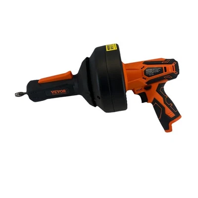 "Barrena de drenaje eléctrica VEVOR 12 V 25 PIES plomería serpiente alimentación automática para 3/4"" a 2""" Foto 1 de 4