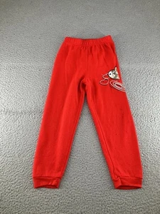 Vintage Space Jam Pants Youth Large 6 Red Bugs Bunny Lola Bunny Looney Tunes 90s - Picture 1 of 15