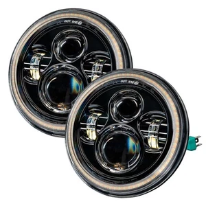 ORACLE Lighting Switchback LED Halo Headlights for 07-18 Wrangler JK 5769-123 - Picture 1 of 12