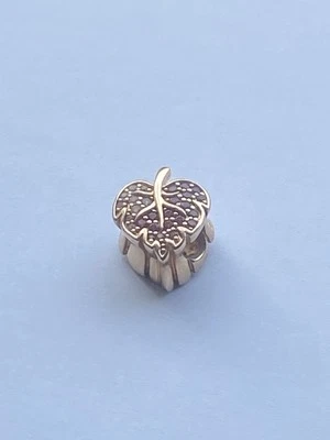 Pandora Rose Collection Sparkling Pave Leaf 788322NPMMX  Rose Gold Plated ALE - image 1 of 4