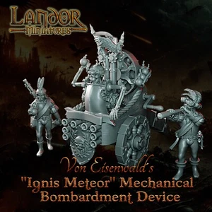 Ignis Meteor Mechanical Bombardment Device - Landor Miniatures - Picture 1 of 7
