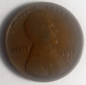 Lincoln Cent 1918d VG Bronze inv131 - Picture 1 of 2