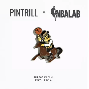 Boston Celtics Lucky the Leprechaun NBALAB x Pintrill (2017) - Picture 1 of 2