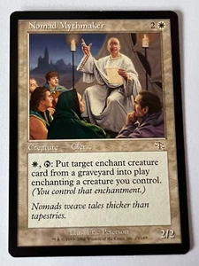 MTG Magic The Gathering Judgment Nomad Mythmaker Rare LP A2 - Picture 1 of 2