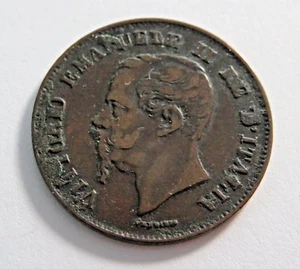 Italien Kupfer 5 Centesimi 1861, KM 3,2 - Bild 1 von 2