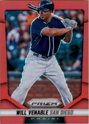 2014 Panini Prizm Prizms Red #30 Will Venable 10/25 - NM-MT - Image 1 of 2