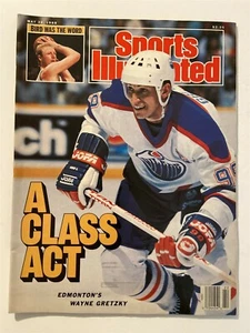 1988 Sports Illustrated Edmonton Oilers WAYNE GRETZKY No Label STANLEY CUP Class - Picture 1 of 5