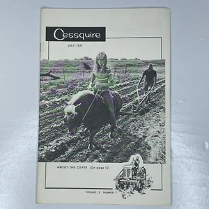 Vtg Cessquire - Vol. 12/No. 7, July 1971 Cessna Aircraft Co Employee Publication - Picture 1 of 5