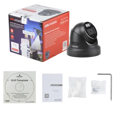 Hikvision 4K AcuSense Speaker two way audio IP Camera DS-2CD2386G2-ISU/SL Night - Image 1 of 4