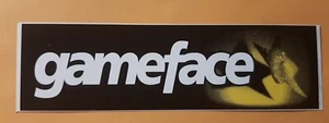 VINTAGE GAMEFACE STICKER 1990'S Punk emo revelation records cupcake good - Picture 1 of 4