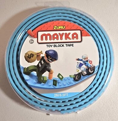 New Zuru Mayka Toy Block Tape, 2M/6.5 FT - Image 1 of 3