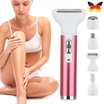 Elektrischer Rasierer Frauen 5in1 Epilierer Bikini Damenrasierer Trimmer Shaver - Bild 1 von 4