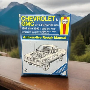 Chevy GMC S10 S15 Blazer 1982-1994 Tune-up Service Repair Manual Wiring Engine - Picture 1 of 9
