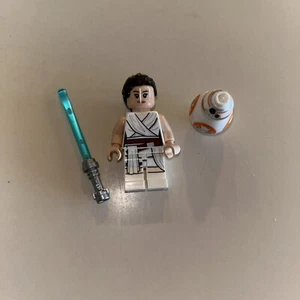 LEGO Rey & BB-8 Minifigure Lot Star Wars 75279 75284 75250 - Picture 1 of 2