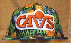 NBA New Era 9Fifty Cleveland Cavaliers CAVS Snapback Floral Tropical Cap Hat - Picture 1 of 8