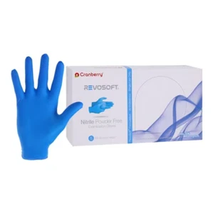 Cranberry CR3277 RevoSoft Nitrile Exam Gloves Medium Powder Free 3000/Pk - Picture 1 of 1