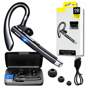 Bluetooth Headset In Ear Handy Kabellos Kopfhörer mit LED Ladebox für Autofahren - Bild 1 von 24