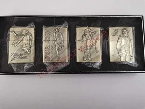 Accendino Michael Jackson Tipo Zippo con Firma Incisa – Ottone da Collezione - Foto 1 di 5