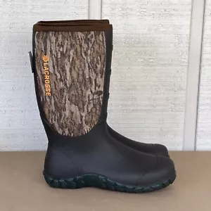 Stivali Lacrosse Muck Uomo 11 Alpha Lite 16” Camo Fondo 5mm Caccia - Foto 1 di 8