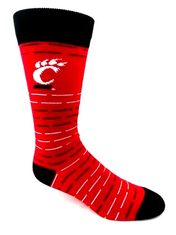 Cincinnati Bearcats Crew Stripe Socks Cover