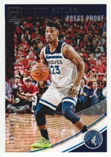 2018-19 Donruss Basketball Press Proof Silver #115 Jimmy Butler 169/349